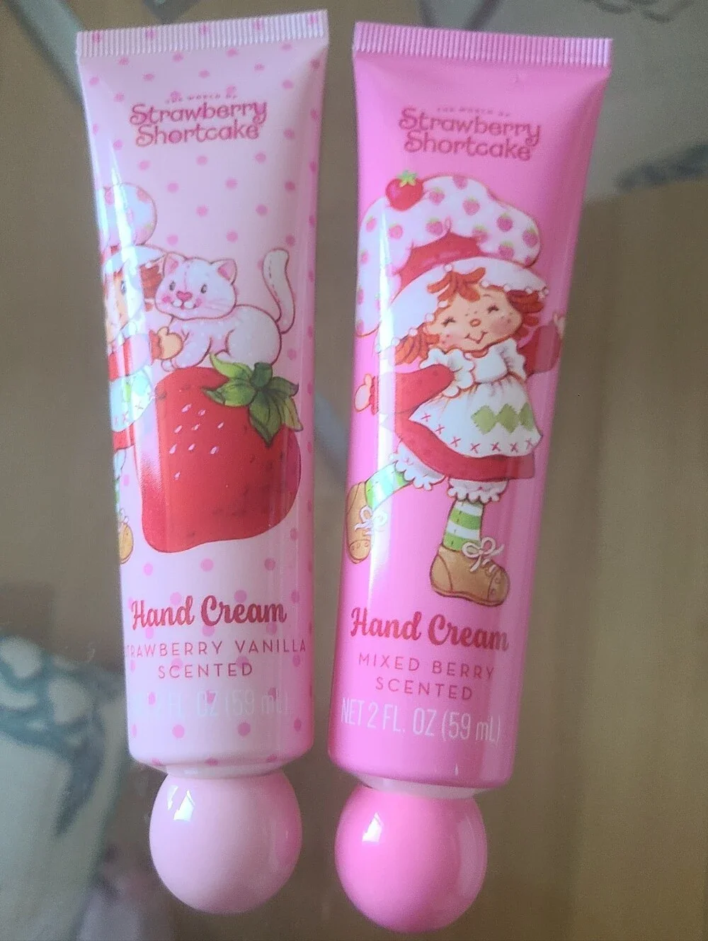 Set of 2 Strawberry Shortcake Lotions, NIP